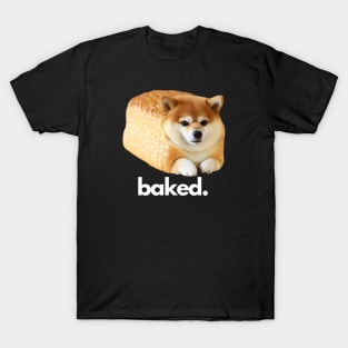 Shiba Inu as a Loaf of Bread Dark T-Shirt